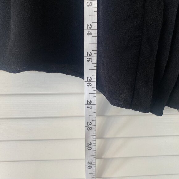 Burberry Brit Crew Neck Three-Quarter Sleeve Blouse, Black, Size S - Picture 8 of 9